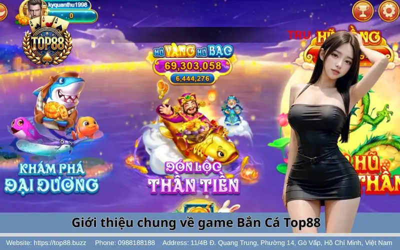 Tổng quan về tựa game Bắn Cá tại Top88