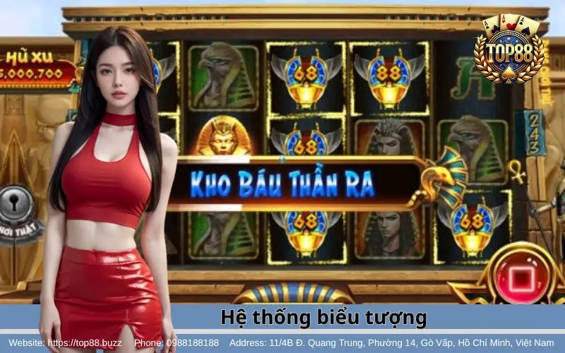 Bí Mật Cleopatra Slots - Chinh phục nữ hoàng, săn vàng quá đã 3 Hệ thống biểu tượng & bảng trả thưởng trong game Bí Mật Cleopatra Slots Top88