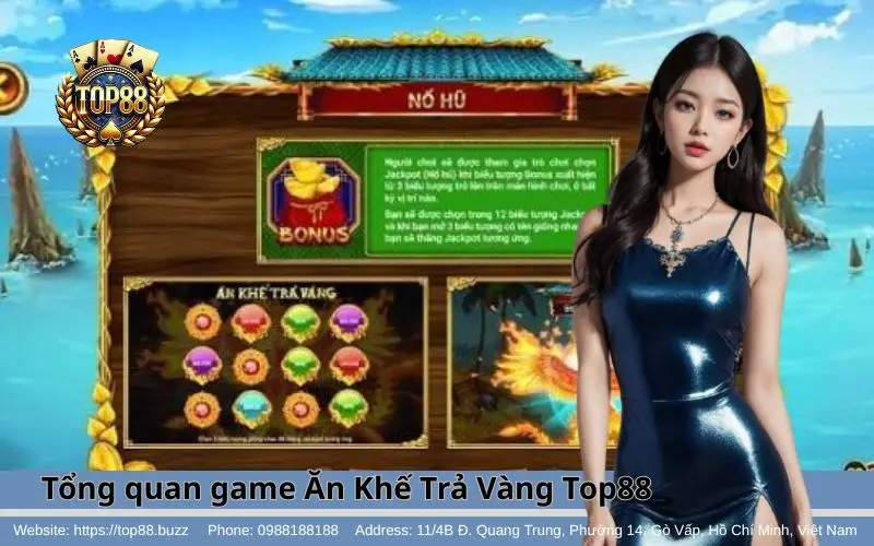 Ăn Khế Trả Vàng Slots - May Túi 3 Gang Mang Về Jackpot 2 Tổng quan về tựa game Ăn Khế Trả Vàng tại Top88
