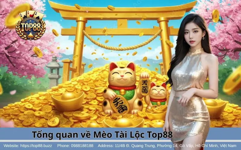 Mèo Tài Lộc Slots - Săn nổ hũ & hốt bạc nhanh chóng 2 Tổng quan về tựa game Mèo Tài Lộc Slots Top88