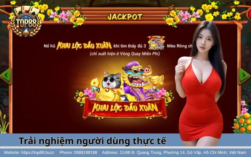 Lý do nhiều anh em game thủ yêu thích & lựa chọn Sắc Xuân Chợ Tết Slots Top88