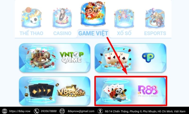 Cac buoc tham gia choi Baccarat tai 8Day - Buoc 2