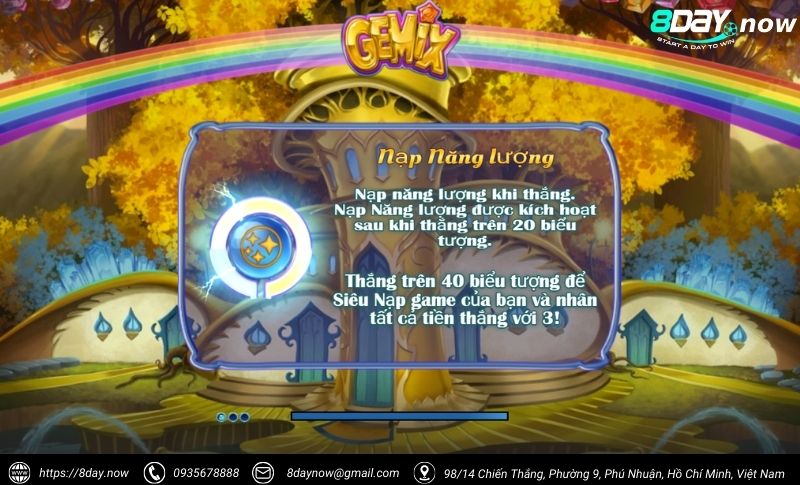 Gemix 8Day – Game slot pha lê huyền bí, thưởng cực khủng 8 Cac buoc tham gia choi game Gemix tai 8Day - Buoc 2