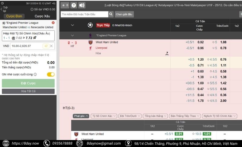 IM Sports 8Day - Sảnh cược thể thao tỷ lệ kèo siêu ngon ăn 3 Giao dien cong cuoc IM The Thao - Hinh 2