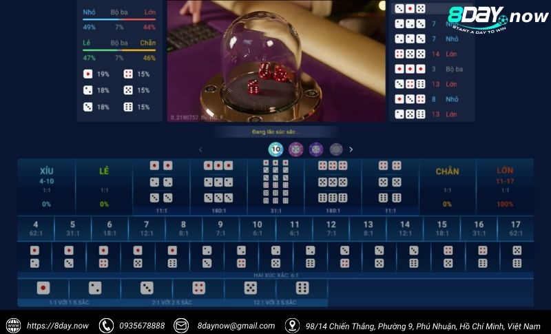 MG LIVE 8Day - Sảnh chơi casino trực tuyến đẳng cấp đại gia 5 Giao dien sanh MG LIVE 8Day - Hinh 4