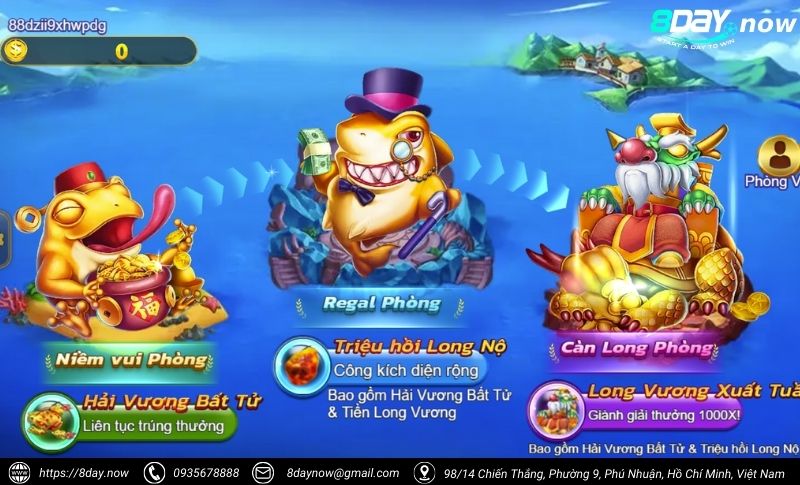 Giao dien game Royal Fishing 8Day - Hinh 1