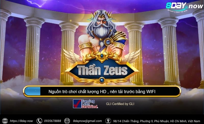 Zeus Slots 8Day - Game slot đỉnh cao với hệ số Megaways cực khủng 6 Cac buoc tham gia choi Zeus 8Day - Buoc 3