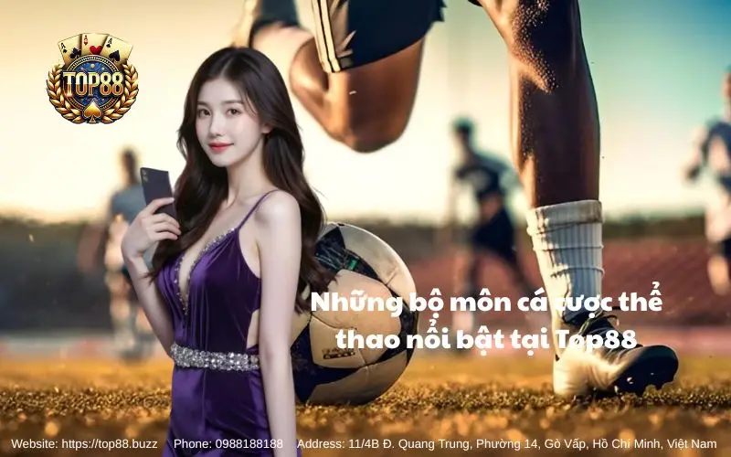 Các bộ môn cá cược thể thao nổi bật tại K Thể Thao Top88